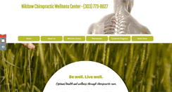 Desktop Screenshot of nikitowchiropractic.com